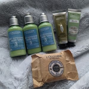 L'Occitane travel toiletries bundle